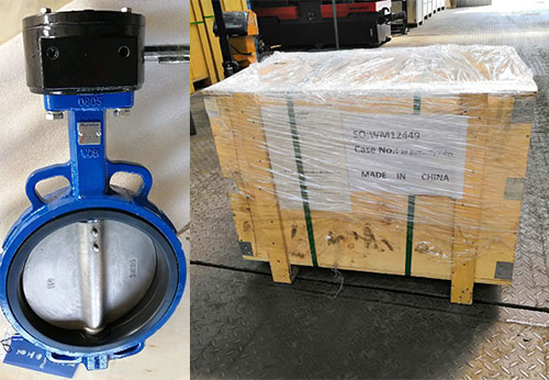 般德品牌蝶閥、閘閥、止回閥等出口伊拉克