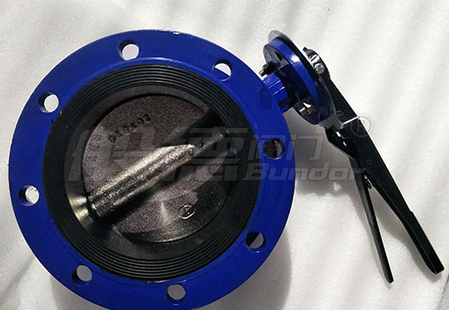 廣東某電廠采購般德手動(dòng)法蘭蝶閥