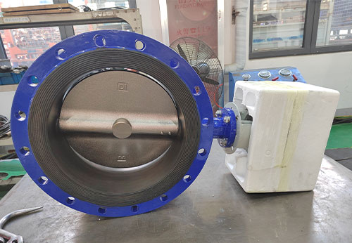 山東某公司采購般德中線雙法蘭蝶閥產(chǎn)品